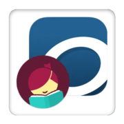 Combined OverDrive and Libby logo