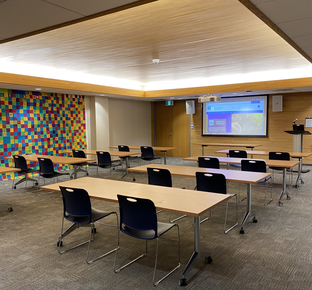 The Auditorium at New Westminster Public Library.