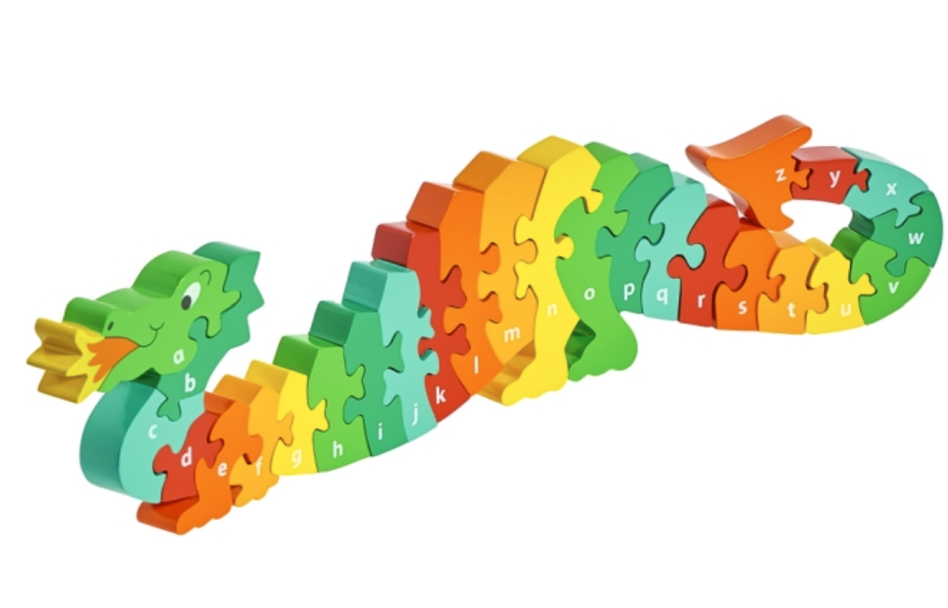 ABC Dragon Jigsaw Puzzle ABC Dragon Jigsaw Puzzle