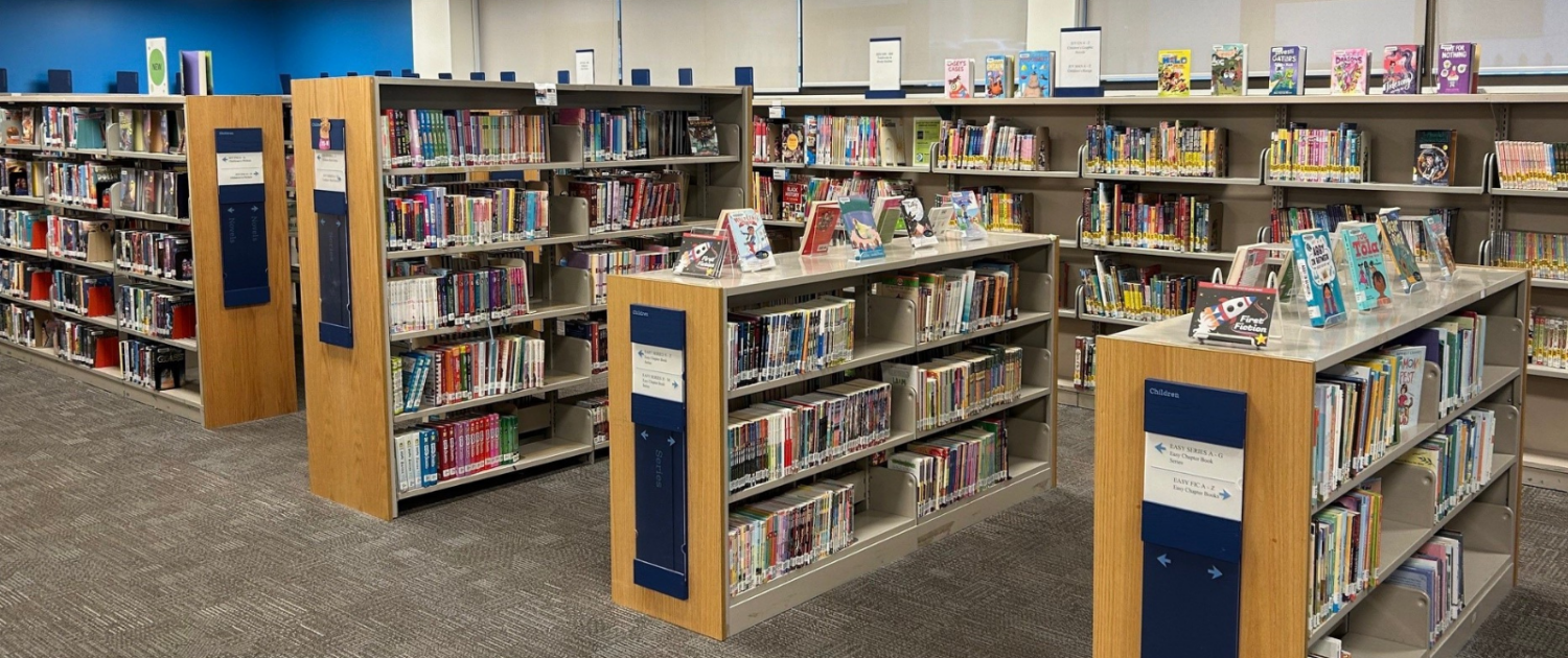 Children's area of New Westminster Public Library's Main Branch.
