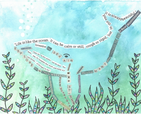 An orginal artwork created by Avery Church for NWPL's 2026 Teen Art Contest.